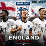 England football team and Three Lions players