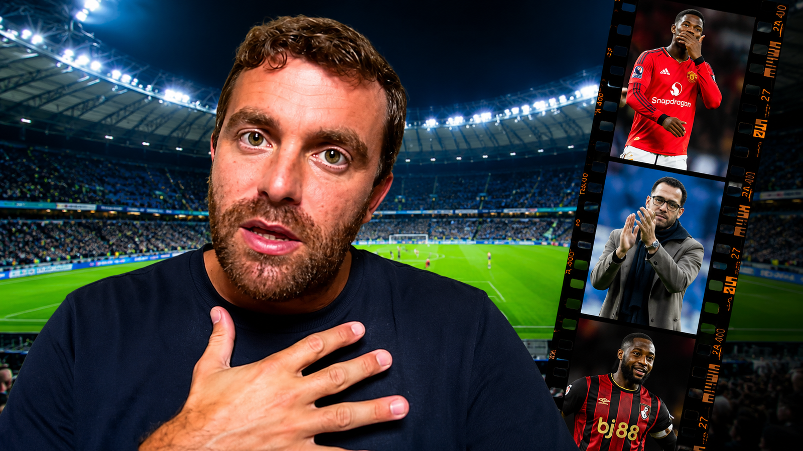 Fabrizio Romano sharing the latest football transfer news