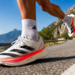 Adidas Adios Pro 3 running shoes designed for marathon racing
