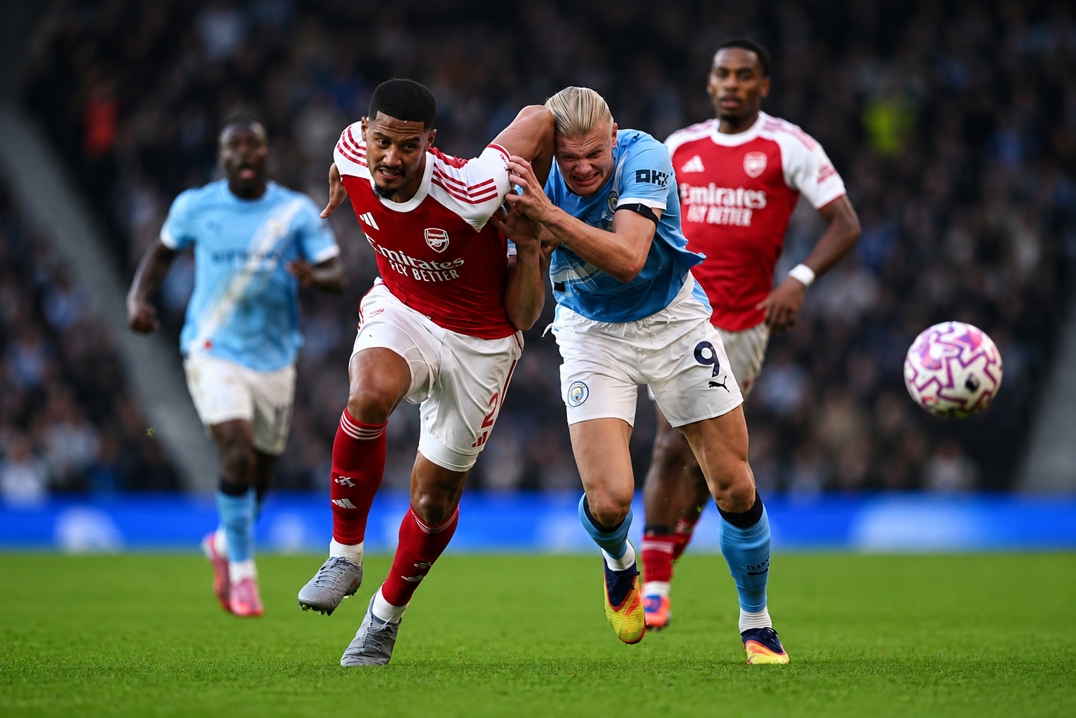 Arsenal vs Man City Premier League football match