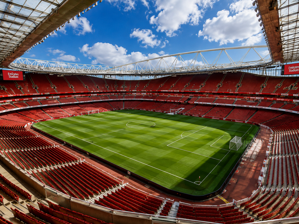Emirates Stadium, the iconic home of Arsenal Football Club