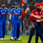 IND vs ENG cricket players from India and England before the match