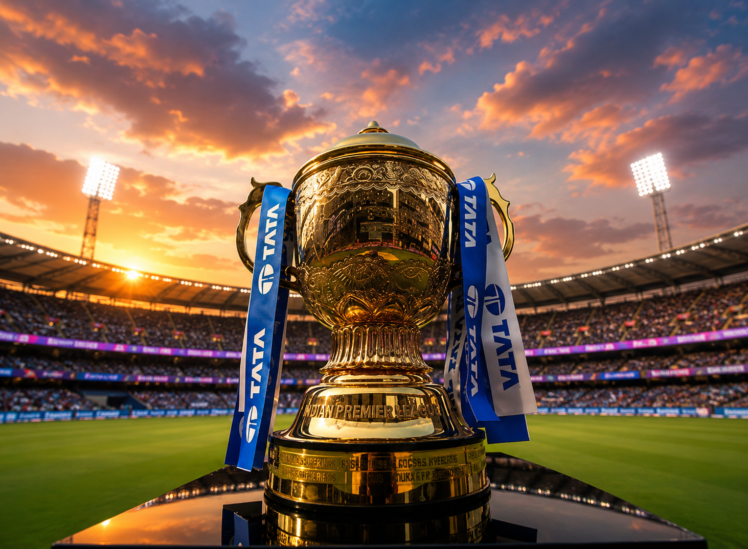IPL standings showing the IPL points table and team rankings