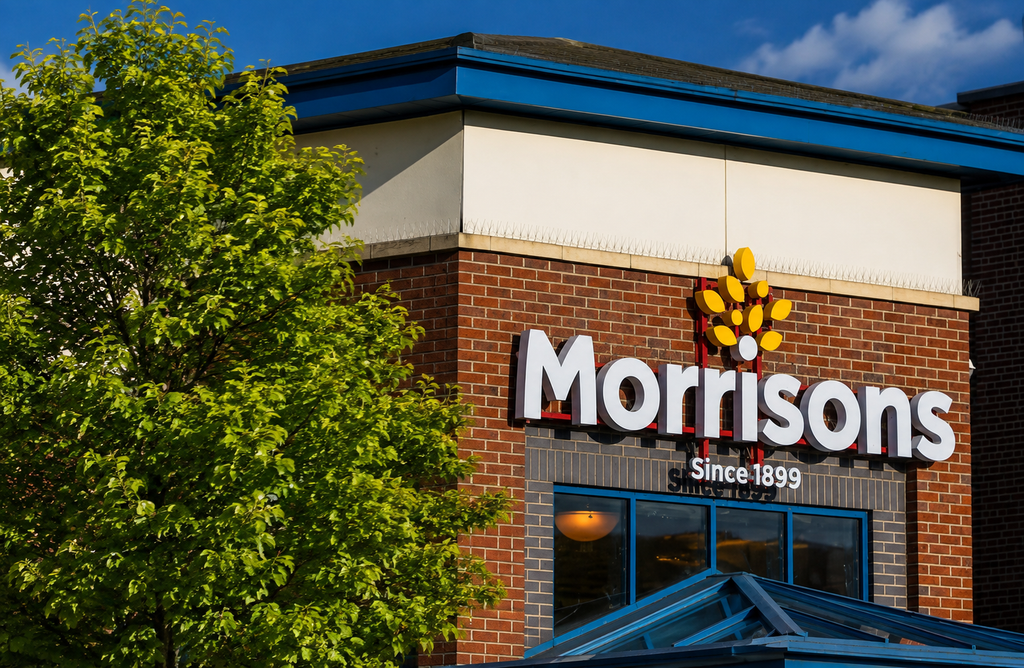 Morrisons supermarket exterior related to the Morrisons toilet rule in the UK