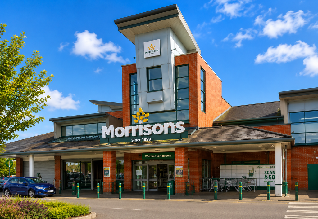 Morrisons supermarket exterior related to the Morrisons toilet rule in the UK