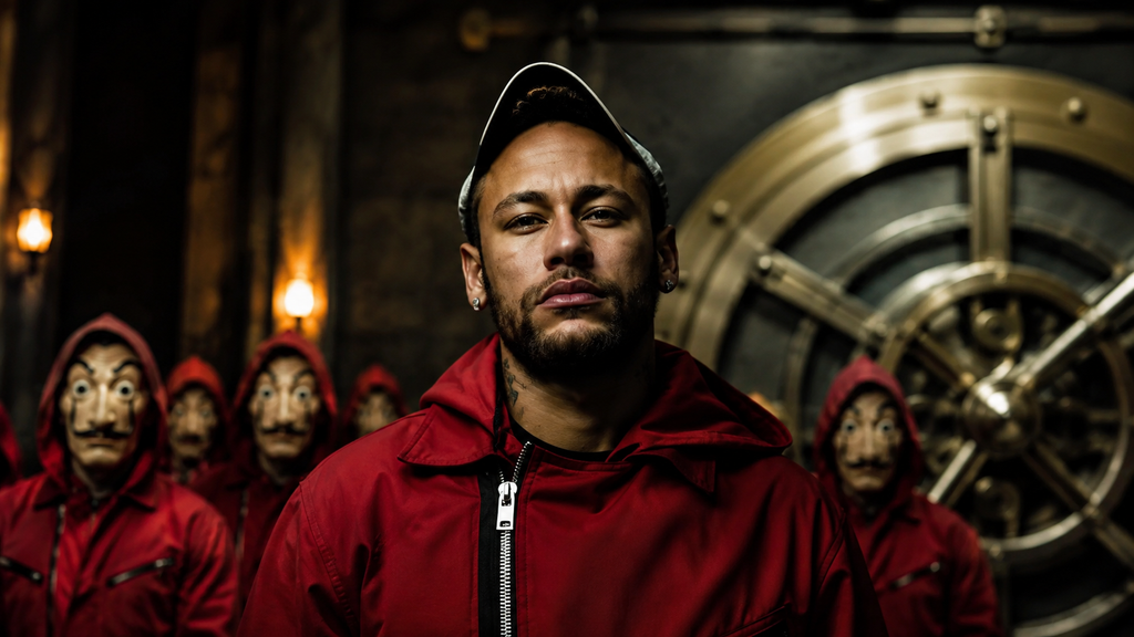 Neymar Money Heist special cameo appearance