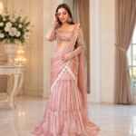 Ready to wear saree for women in a stylish modern design