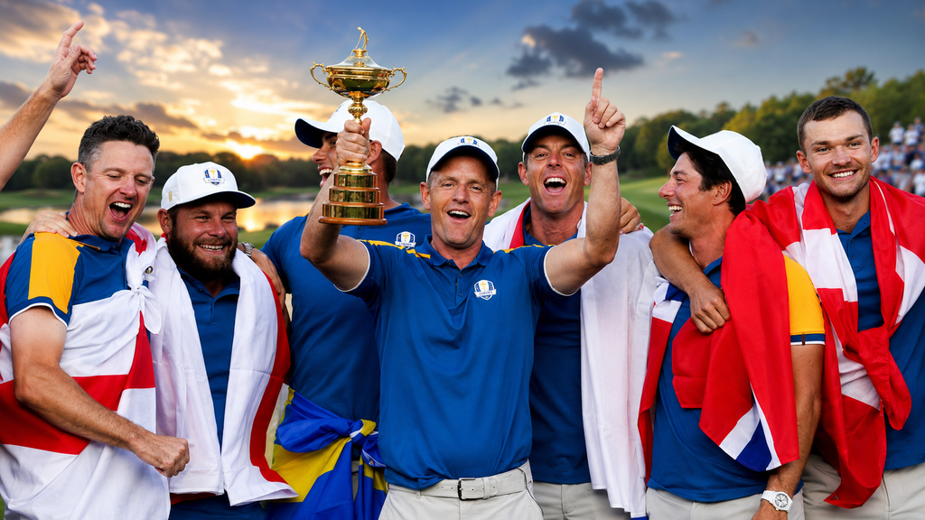 Ryder Cup 2025 final score Europe 15 USA 13