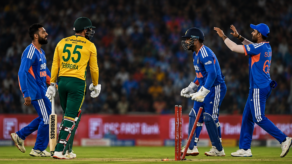 South Africa national cricket team vs India national cricket team match scorecard