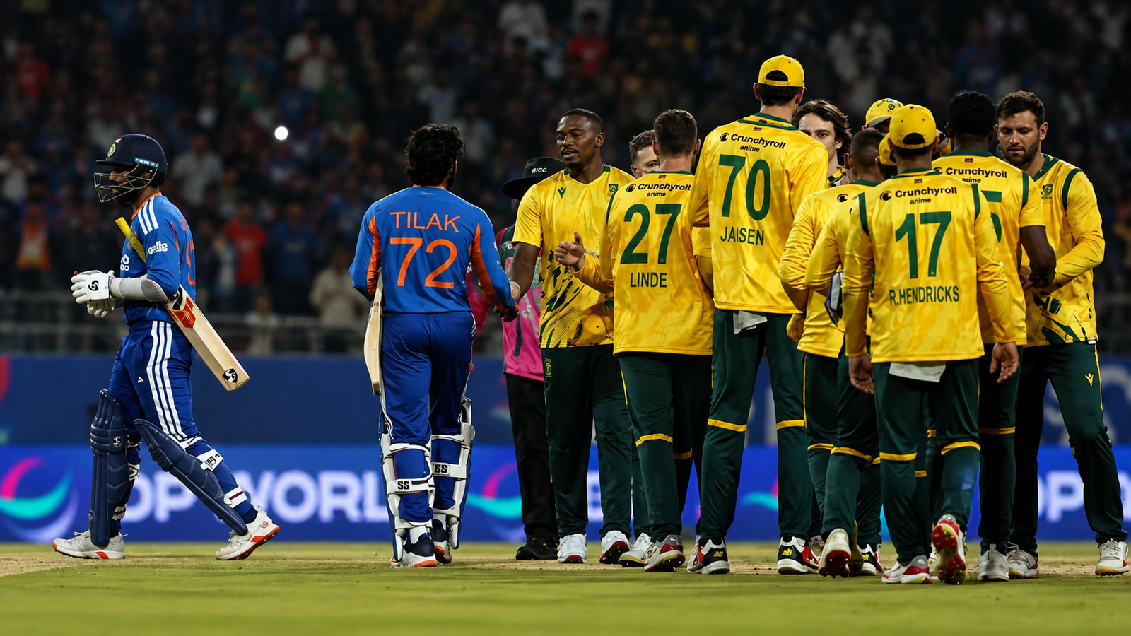 South Africa national cricket team vs India national cricket team match scorecard