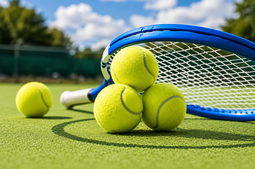 Different types of tennis balls