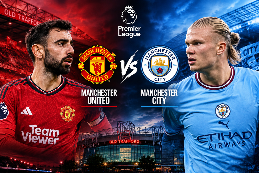 Manchester United vs Manchester City in the 2026 Manchester derby