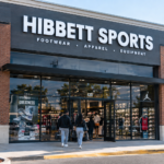 Hibbett Sports online sneaker shopping on smartphone