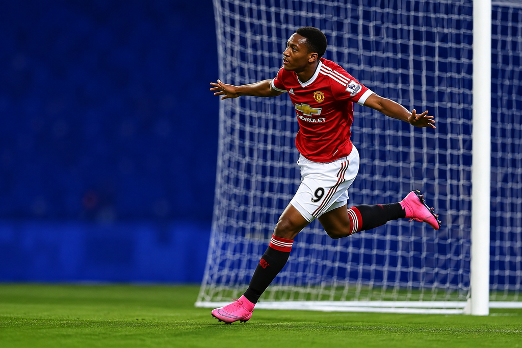 Anthony Martial Monaco football player