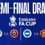 FA Cup semi final draw at Wembley