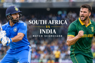 South Africa national cricket team vs India national cricket team match scorecard